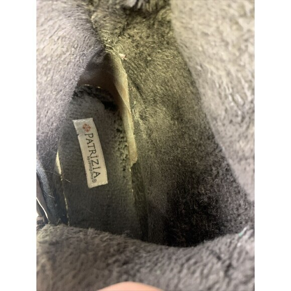 Patrizia Spring Step Museropett Boot Tall Brown Faux Leather Faux Fur Lined 7 - Picture 14 of 14